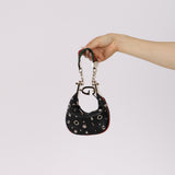 Gucci Studded Leather Attache Mini Hobo
