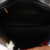 Ultra-Rare Chanel Single Flap Mink Fur and Black Lambskin 2001 BGHW