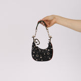 Gucci Studded Leather Attache Mini Hobo