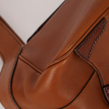 Prada Brown Cuoio Buckle Shoulder Bag