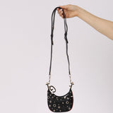 Gucci Studded Leather Attache Mini Hobo