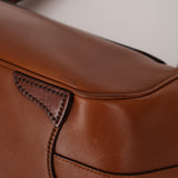 Prada Brown Cuoio Buckle Shoulder Bag