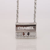 Rare Chanel Micro Flap Metal Strass CC 2022 SHW