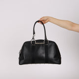 Christian Dior 2003 Coated Canvas Hardcore Swarovski Crystal Bowling Bag