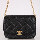 Chanel Small Flap Bijoux Chain Black Lambskin 2020 AGHW