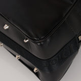 Christian Dior 2003 Coated Canvas Hardcore Swarovski Crystal Bowling Bag