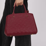 Louis Vuitton Monogram Empreinte Montaigne MM Bag