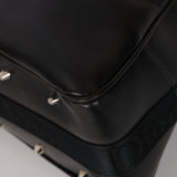 Christian Dior 2003 Coated Canvas Hardcore Swarovski Crystal Bowling Bag
