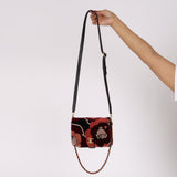 Chanel Mini Flap Paris Cosmopolite Velvet Camellia and Lambskin 2017 AGHW