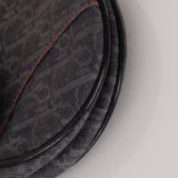 Limited Edition Christian Dior 2005 Grey Diorissimo Flight Saddle Bag
