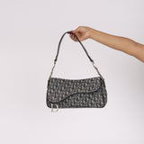 Rare Christian Dior Diorissimo East/West Saddle Bag 2005