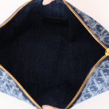 Dior 2024 Denim Oblique Diorstar Nomad Pochette