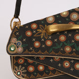 Ultra-Rare Christian Dior 2001 Denim 'Chris-1947' Cadillac Saddle Bag
