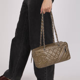 Chanel Cotton Club Bowler Bag Bronze Calfskin 2008 SHW
