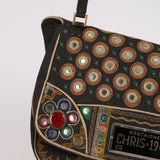 Ultra-Rare Christian Dior 2001 Denim 'Chris-1947' Cadillac Saddle Bag