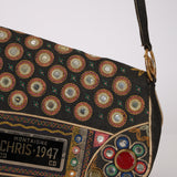 Ultra-Rare Christian Dior 2001 Denim 'Chris-1947' Cadillac Saddle Bag