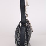 Christian Dior Diorissimo Charm Pochette Navy Canvas 2004