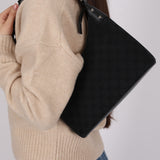 Gucci Black Monogram Crescent Hobo Bag