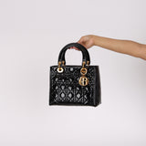 Dior Medium Lady Cannage Patent 1997