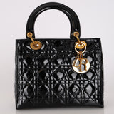 Dior Medium Lady Cannage Patent 1997