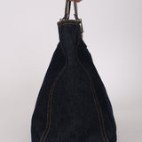 Fendi Denim Large Twin Tote