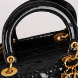 Dior Medium Lady Cannage Patent 1997