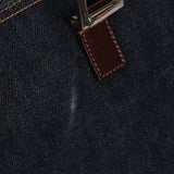 Fendi Denim Large Twin Tote