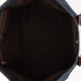 Fendi Denim Large Twin Tote