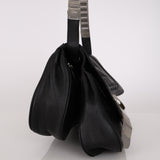 Rare Christian Dior Metal Gaucho Saddle Bag Calfskin 2006