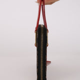 Fendi Leopard Print Top Handle Twin Clutch
