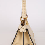 Limited Edition Fendi Metal Stitch Selleria Peekaboo ISEEU Stretch Bag