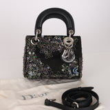 Ultra-Rare Dior Mini Lady Satin Beaded 2016