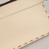 Limited Edition Fendi Metal Stitch Selleria Peekaboo ISEEU Stretch Bag