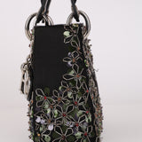 Ultra-Rare Dior Mini Lady Satin Beaded 2016