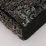 Ultra-Rare Dior Mini Lady Satin Beaded 2016
