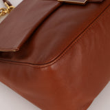 Rare Fendi Calfskin Large Mamma Forever Baguette with Watersnake