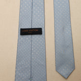 Louis Vuitton Powder Blue Monogram Gradient Tie