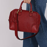 Loewe Anagram Embossed Monogram Amazona 32