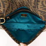 Fendi x Sarah Coleman Vertigo Zucca Baguette Bag with Watersnake