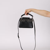 Limited Edition Louis Vuitton Leather Crystal Beaded Capucines BB