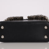 Limited Edition Louis Vuitton Leather Crystal Beaded Capucines BB