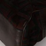 Fendi Zucca Ponyhair Harako Chef de Jour Tote