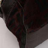 Fendi Zucca Ponyhair Harako Chef de Jour Tote