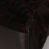 Fendi Zucca Ponyhair Harako Chef de Jour Tote