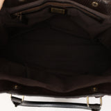 Fendi Zucca Ponyhair Harako Chef de Jour Tote