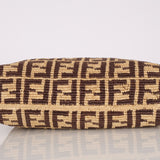 Fendi Roll Large FF Raffia Crochet Shopper