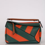 Limited Edition Loewe Calfskin Rugby Small Puzzle Bag