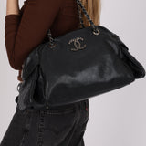 Chanel Multipocket Bowling Bag Black Caviar 2010 RHW