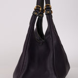 Loewe Purple Calle Padlock Hobo