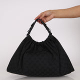 Gucci GG Canvas Ruched Tote